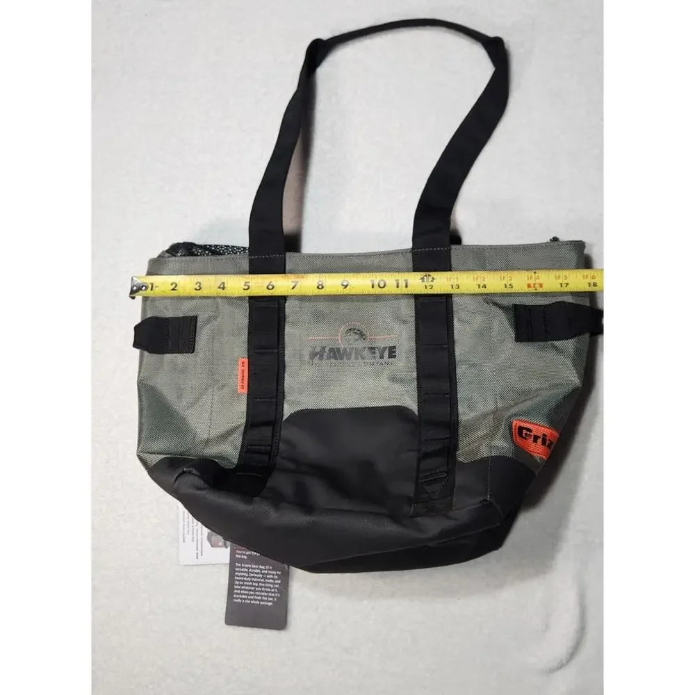 Grizzly GearBag 20 20L Gear Tote Deep Evergreen Water Resistant NWT